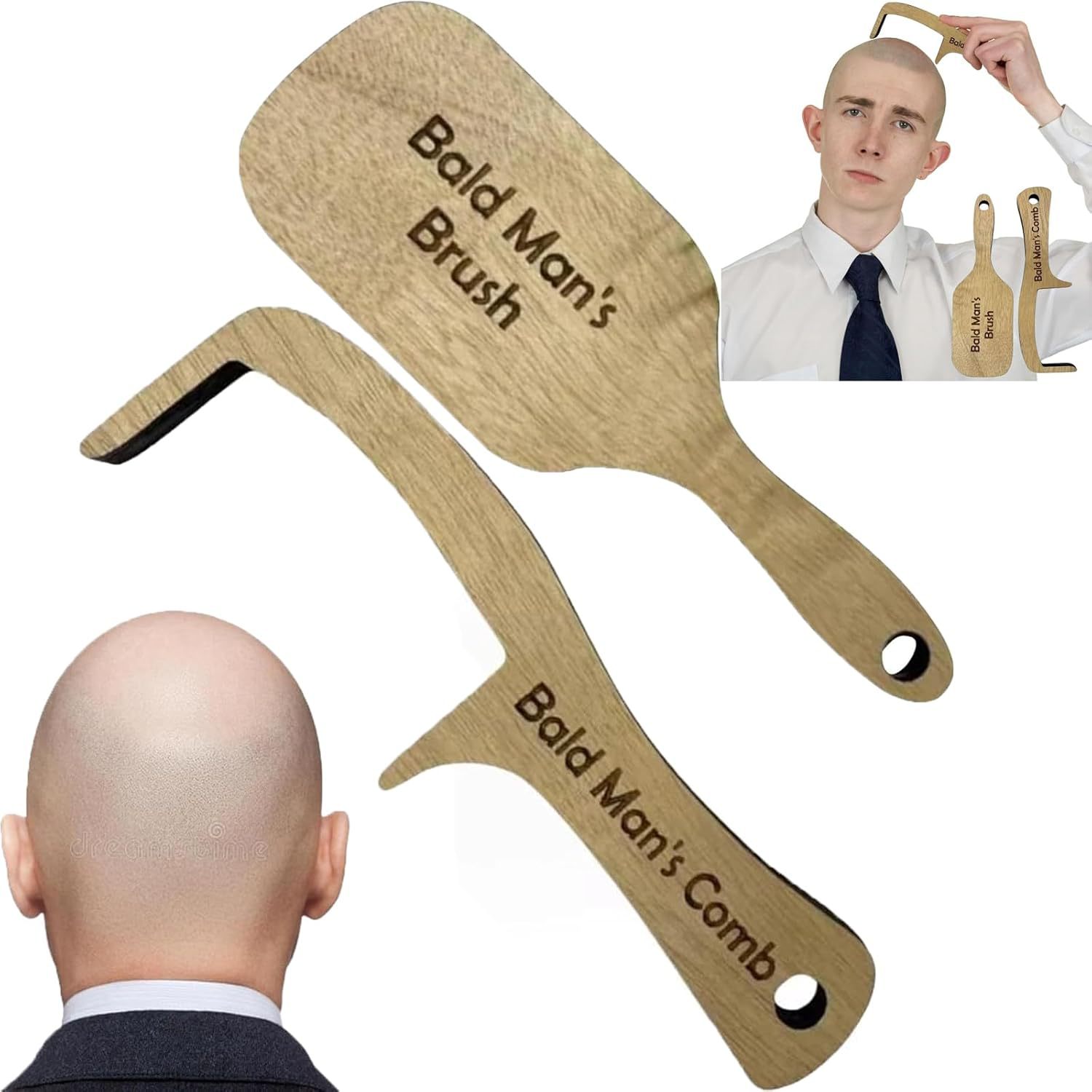 Woodworking Ideas - Bald Man Shine Buffer Comb &