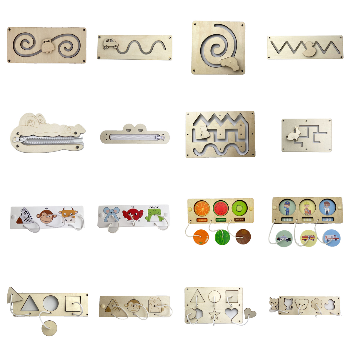 Woodworking Kids Toys - Tự Chế Montessori Chất Liệu Đồ