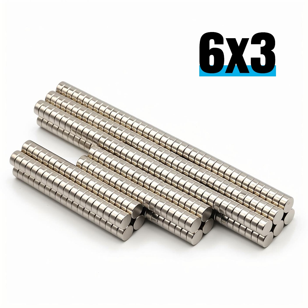 Woodworking Projects Art - Compact Size Neodymium Magnet 6x3mm Round