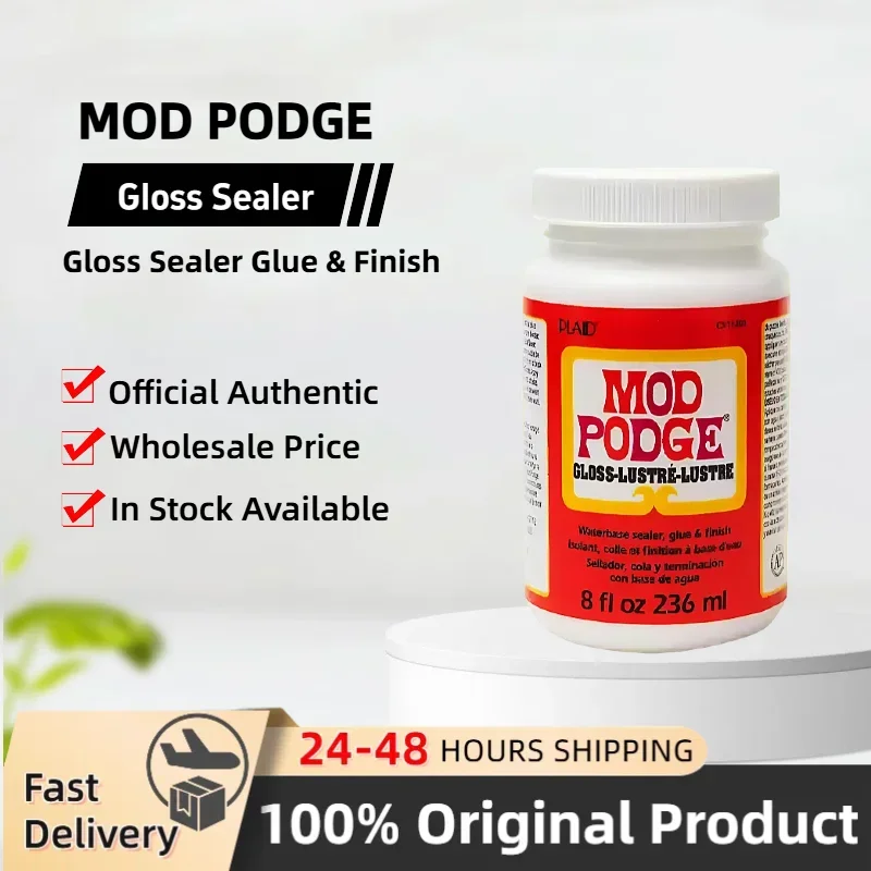 Woodworking Ideas - Mod Podge Gloss Sealer Glue Finish