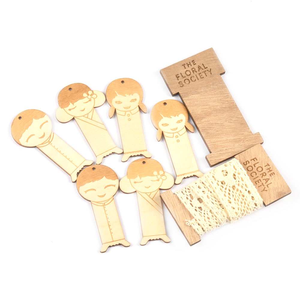 Woodworking Ideas - Bộ 10 Cô Gái Đáng Yêu/Bé