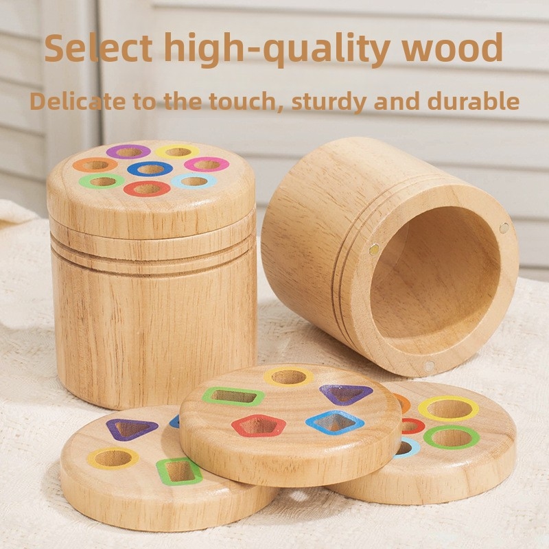 Montessori Wooden Shape Sortin - đánh giá và giá Woodworking Kids Toys
