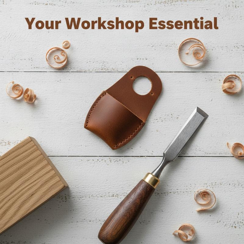 Cowhide Knife Sharpening Finge - đánh giá và giá Woodworking Kitchen Projects