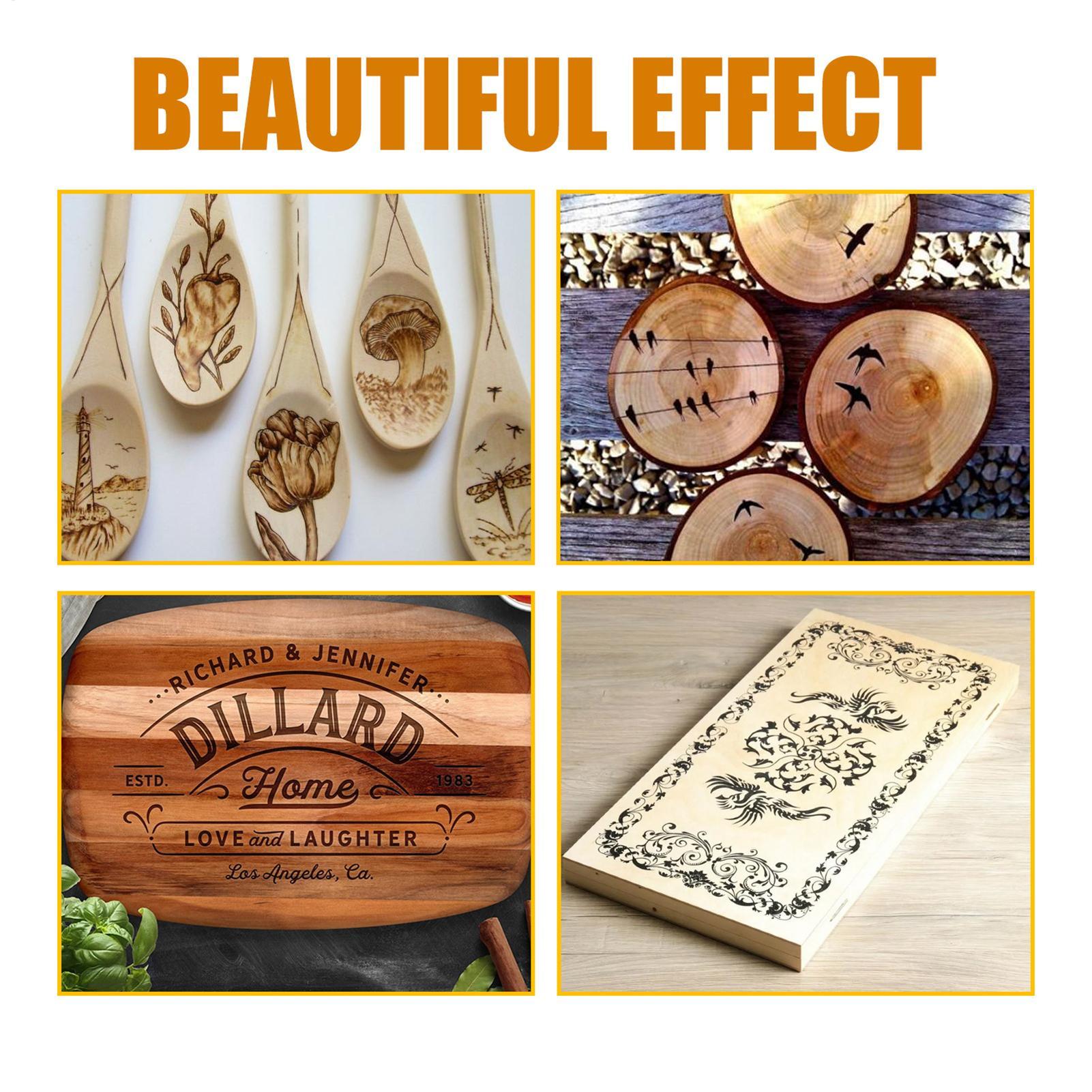 Wood Burning Paste Heat Activa - đánh giá và giá Woodworking Projects Art