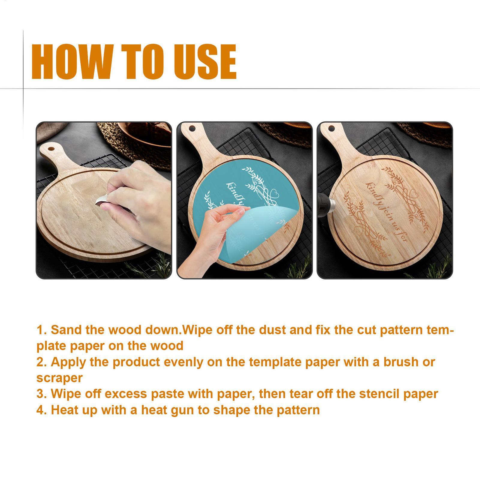 Wood Burning Paste Heat Activa - đánh giá và giá Woodworking Projects Art