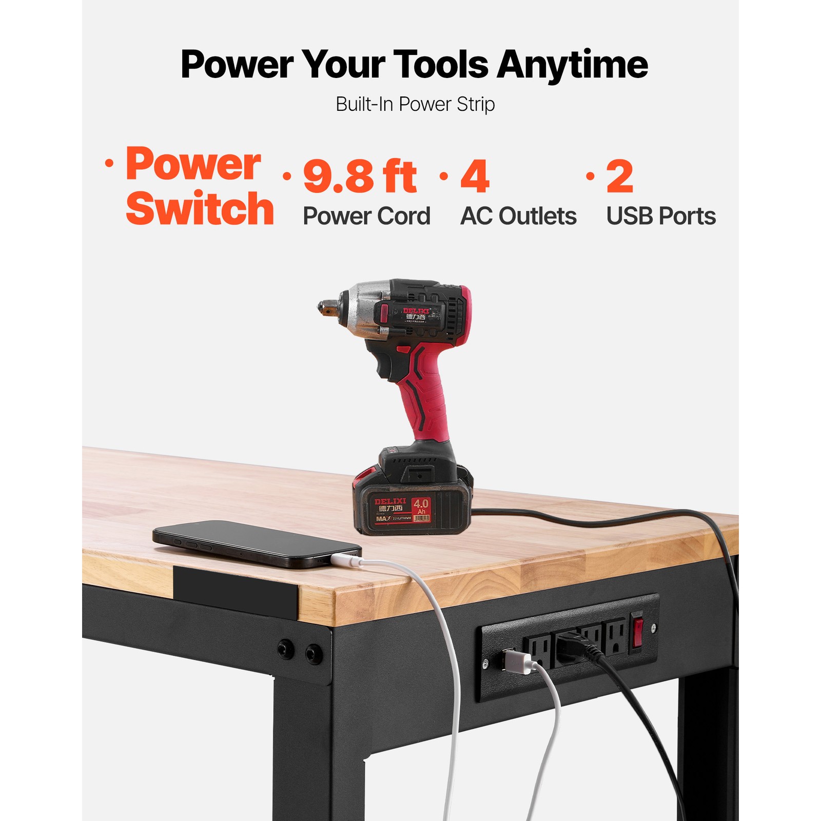 Adjustable Height Workbench 61 - đánh giá và giá Workbench Woodworking