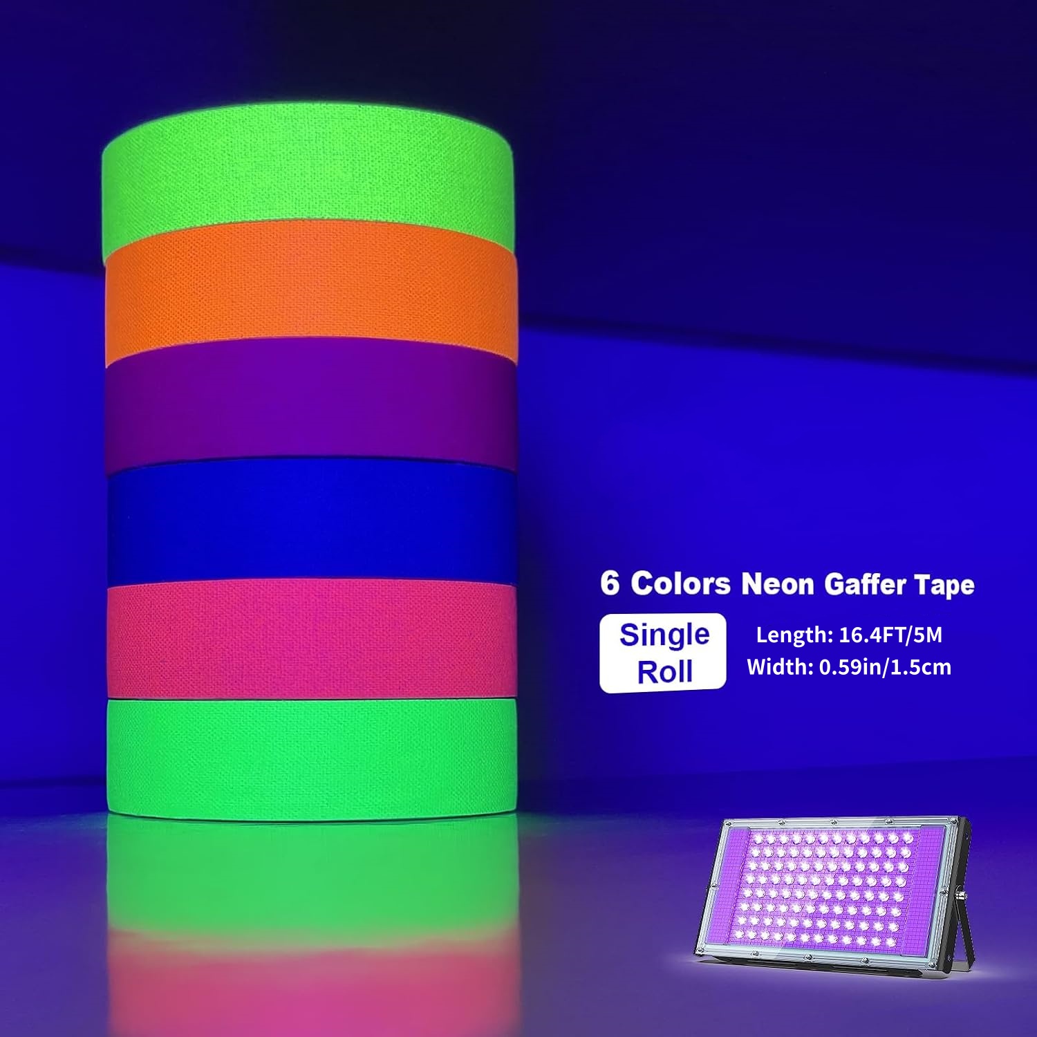 Neon light cloth tape, UV part - đánh giá và giá Woodworking Uv Light