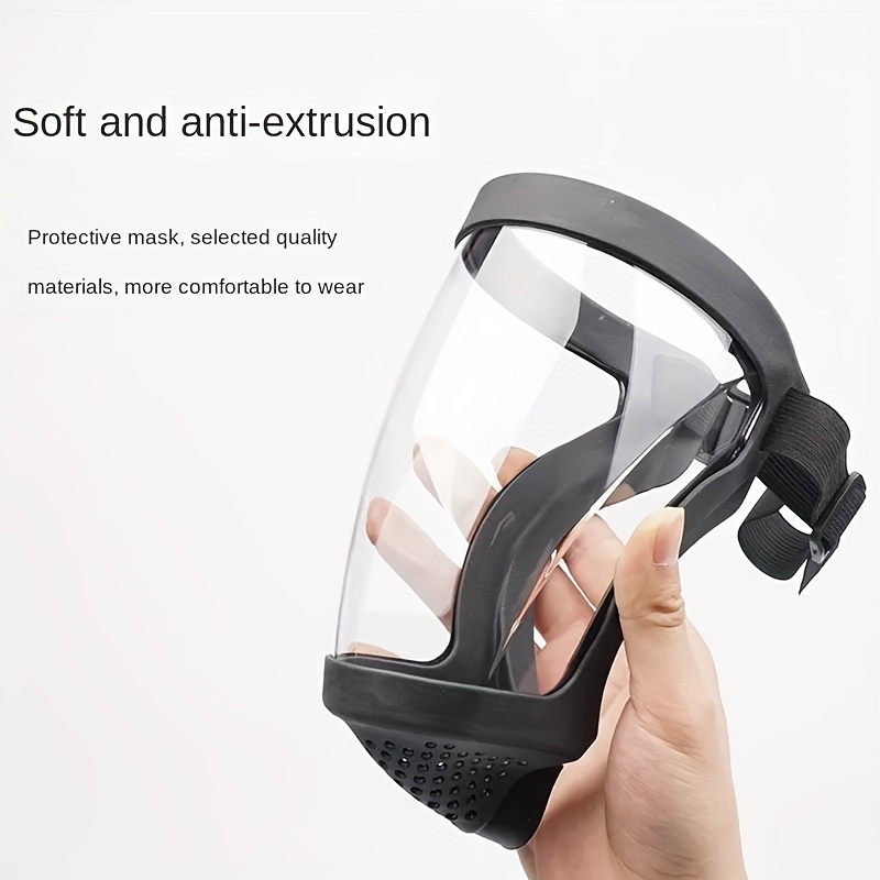 Full-Face Transparent Protecti - đánh giá và giá Woodworking Face Shield