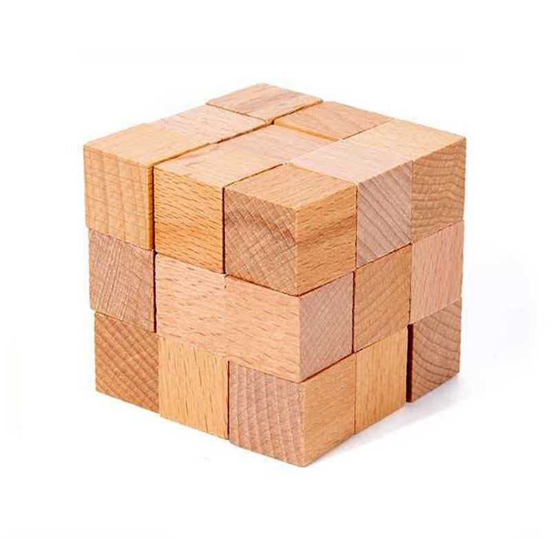 Square Snake Cube Wooden Brain - đánh giá và giá Woodworking Kids Toys