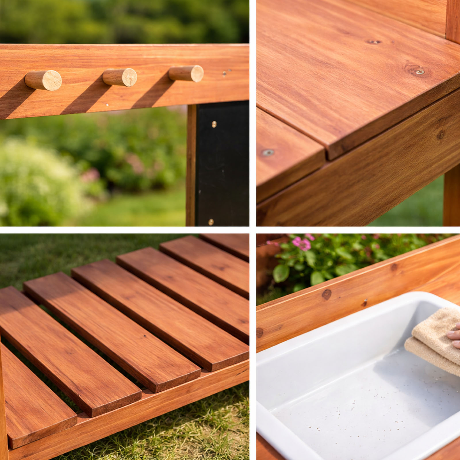 Wooden Potting Benches For Chi - đánh giá và giá Workbench Woodworking