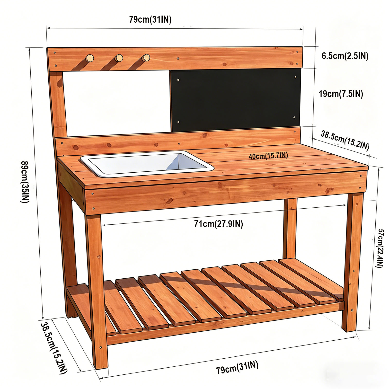 Wooden Potting Benches For Chi - đánh giá và giá Workbench Woodworking