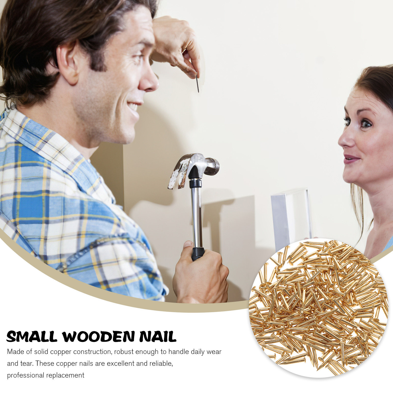 1Pack Robust Solid Copper Nail - đánh giá và giá Woodworking Projects Art