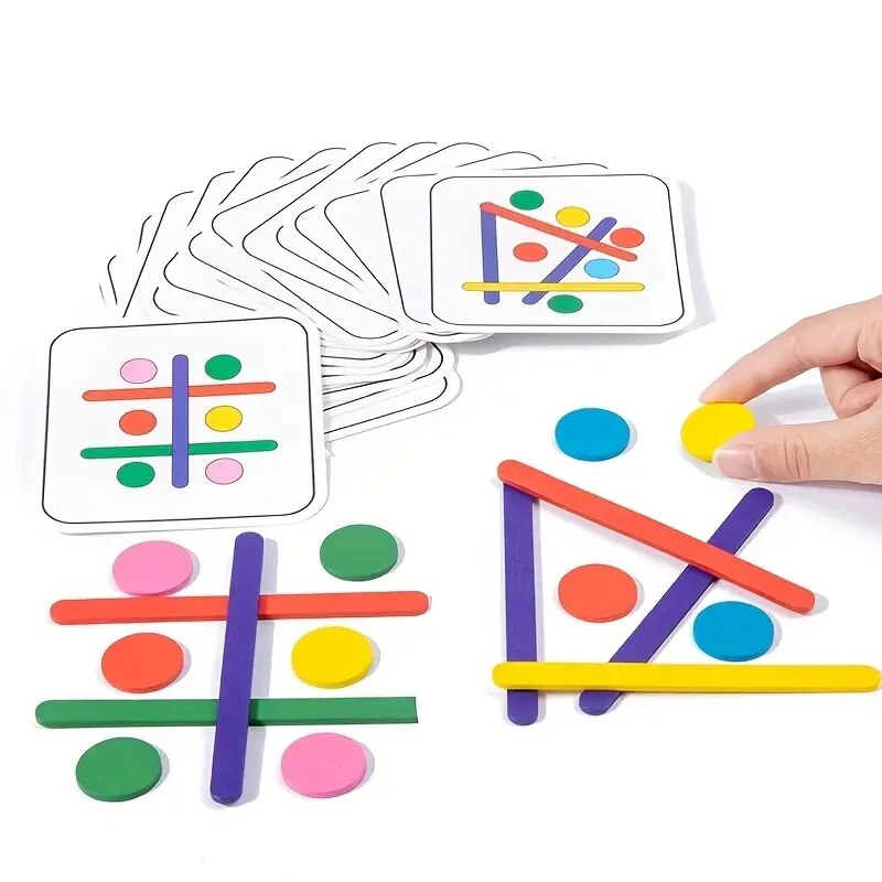 Kids Rainbow Stick Thinking Pu - đánh giá và giá Woodworking Kids Toys