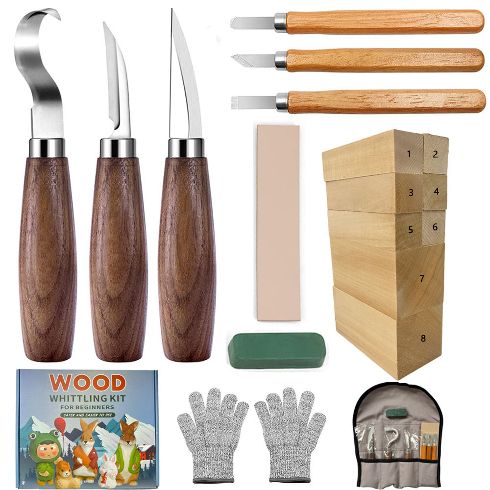 Carving Knife Gift Box Set 21- - đánh giá và giá Woodworking Knife
