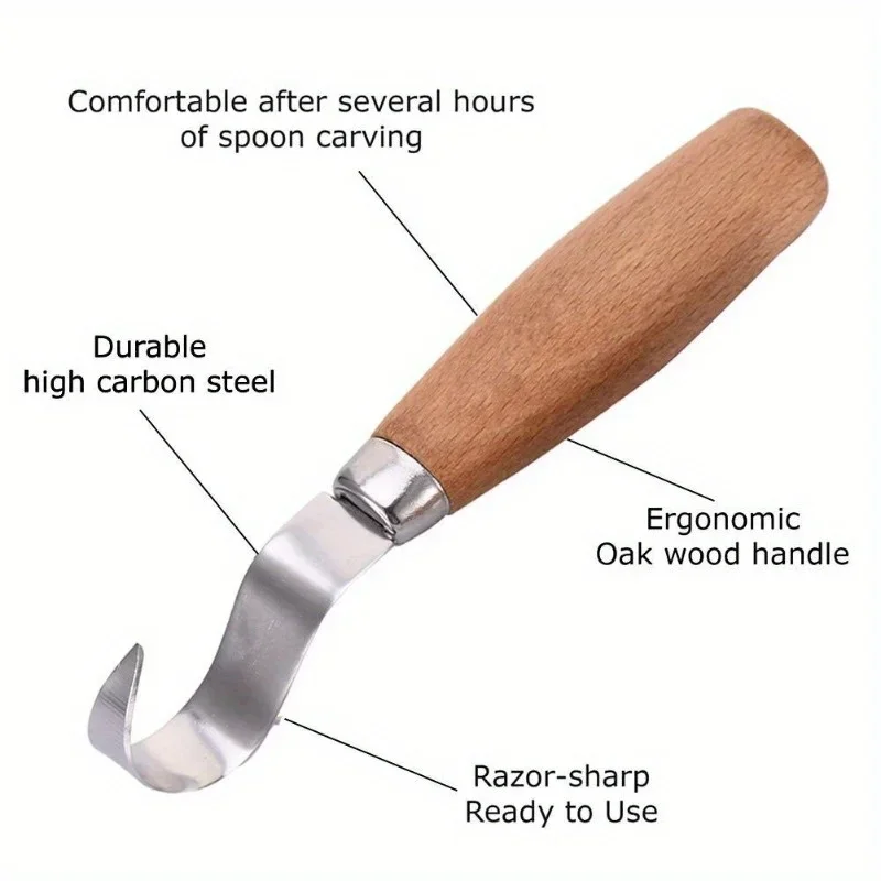 Wood Carving Knife Chisel Hook - đánh giá và giá Woodworking Knife