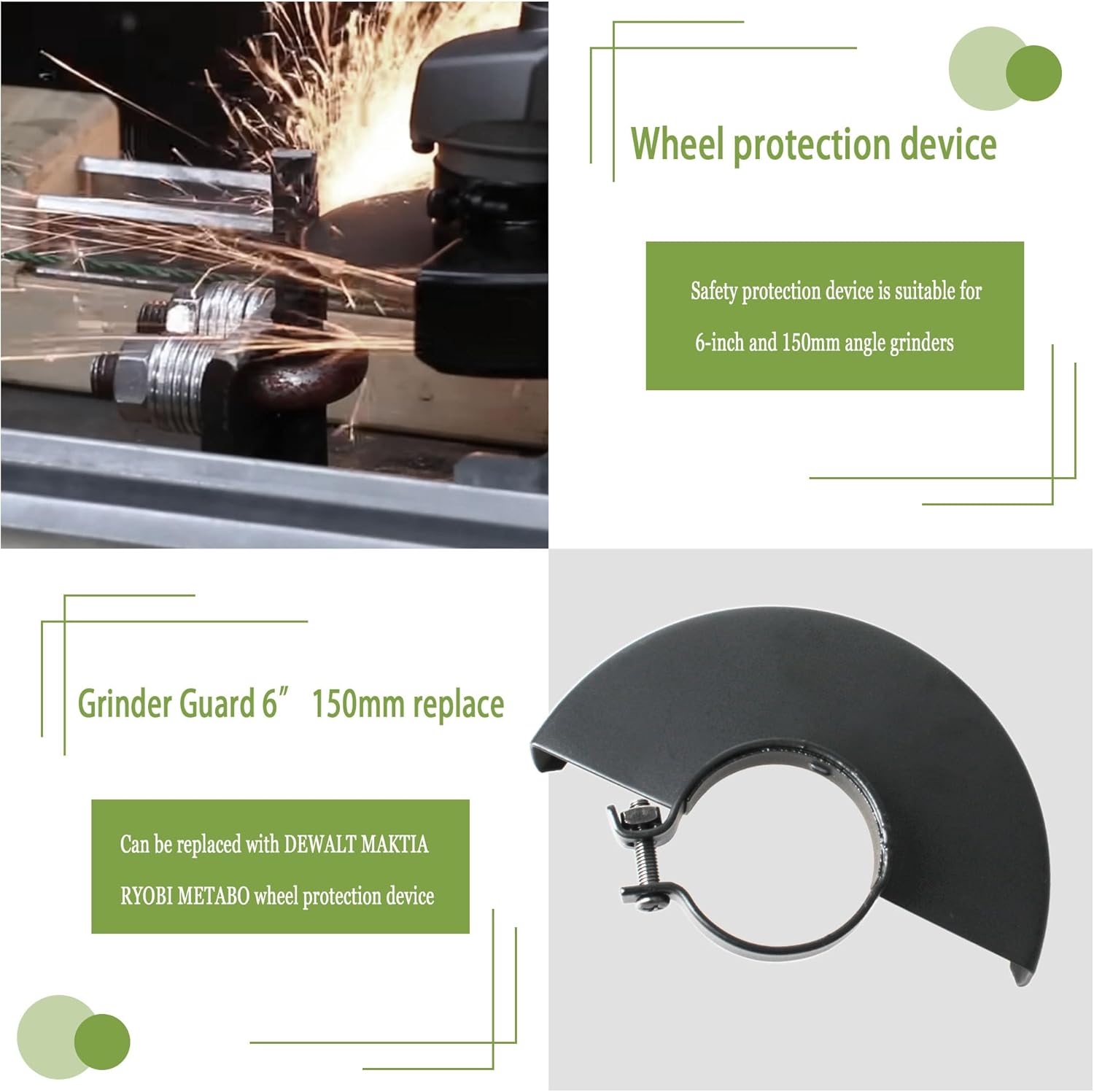Metal Angle Grinder Guard, Bla - đánh giá và giá Woodworking Face Shield