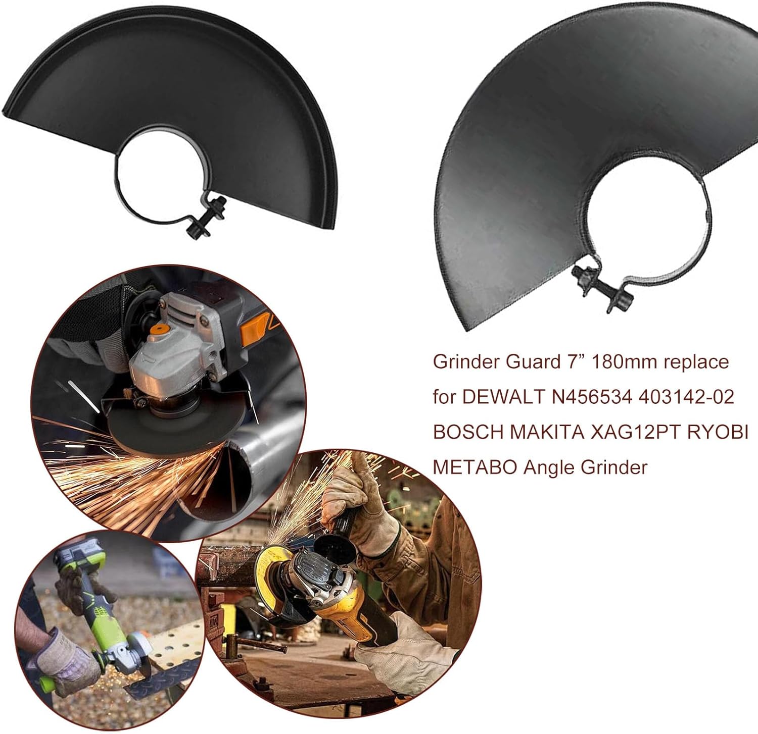 Metal Angle Grinder Guard, Bla - đánh giá và giá Woodworking Face Shield
