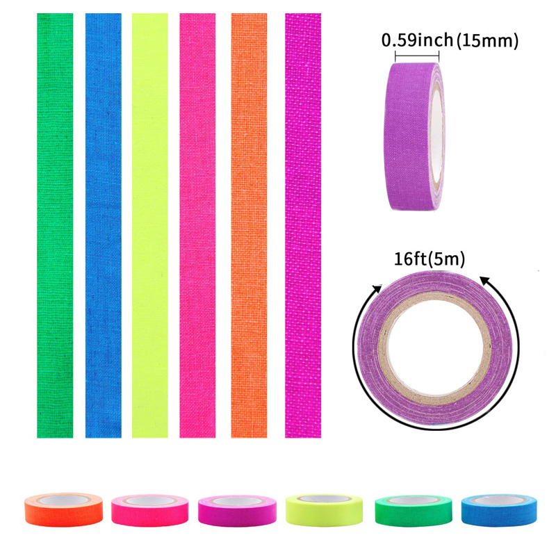 5Meter 6 Colors Neon Gaffer Cl - đánh giá và giá Woodworking Uv Light