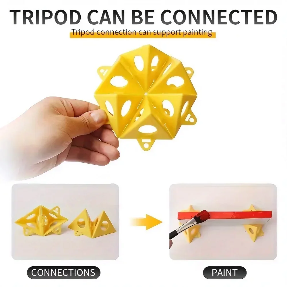 10PCS Triangle Spray Painting  - đánh giá và giá Woodworking Projects Art